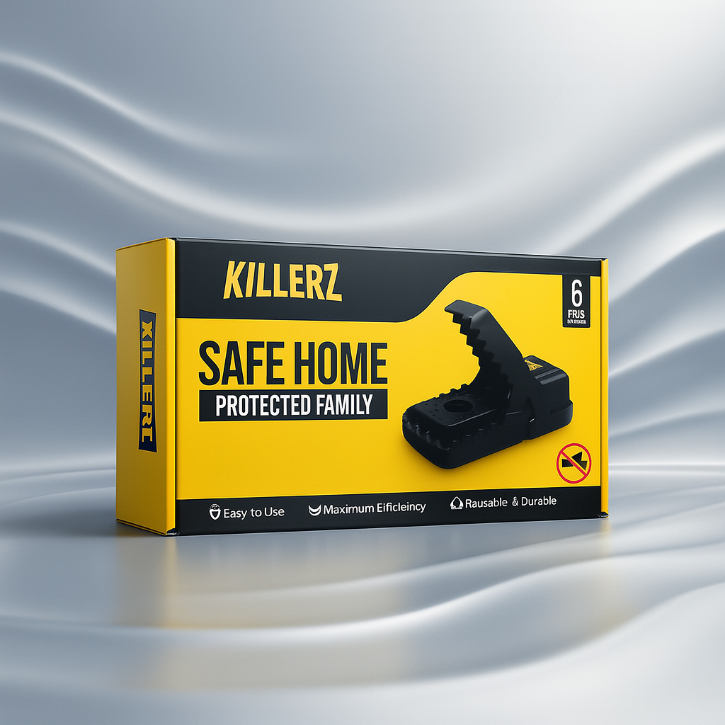 PACK DE 6 : PIÈGES À SOURIS
