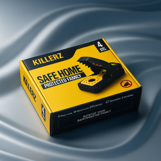 PACK DE 4 : PIÈGES À RATS